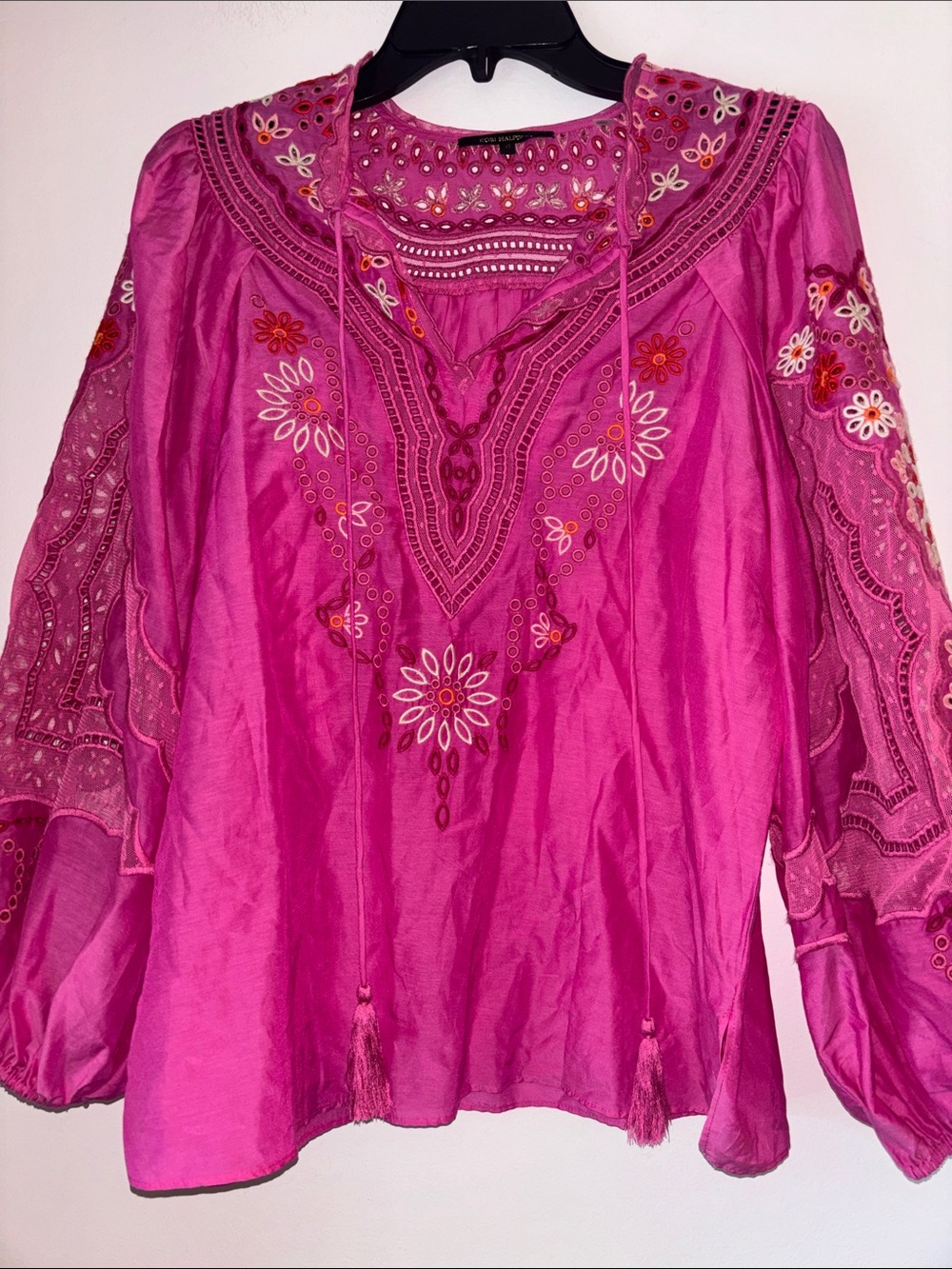 Kobi Halperin Embroidered Blouse